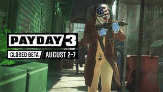 Объявлена дата закрытого бета-тестирования кооп-шутера Payday 3