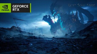 Геймплей китайского слэшера Lost Soul Aside в 4K и с трассировкой лучей