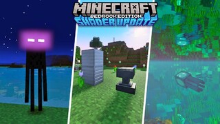 Графика в Minecraft: Bedrock Edition была значительно улучшена — Пока только в предварительной версии