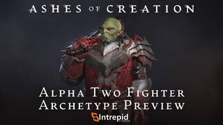 Архетип Боец показали во время трансляции MMORPG Ashes of Creation