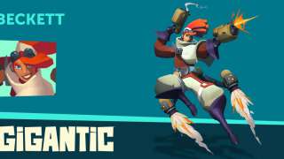 Знакомство с чемпионом Беккетт для MOBA Gigantic