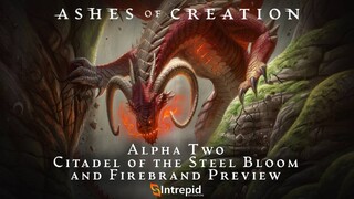 Свежий геймплей MMORPG Ashes of Creation с рейдом на дракона