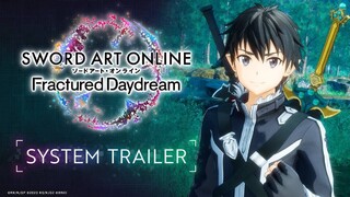 Трейлер с особенностями игрового процесса Sword Art Online: Fractured Daydream