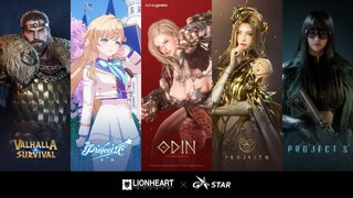 Lionheart показала трейлеры четырех новых игр, в том числе масштабной MMORPG Project Q