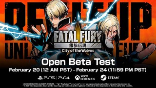 Опробовать файтинг Fatal Fury: City of the Wolves можно будет во время февральского ОБТ