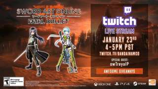 Bandai Namco провели стрим по ​Sword Art Online: Fatal Bullet