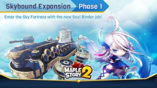 Представлено первое крупное расширение для MapleStory 2